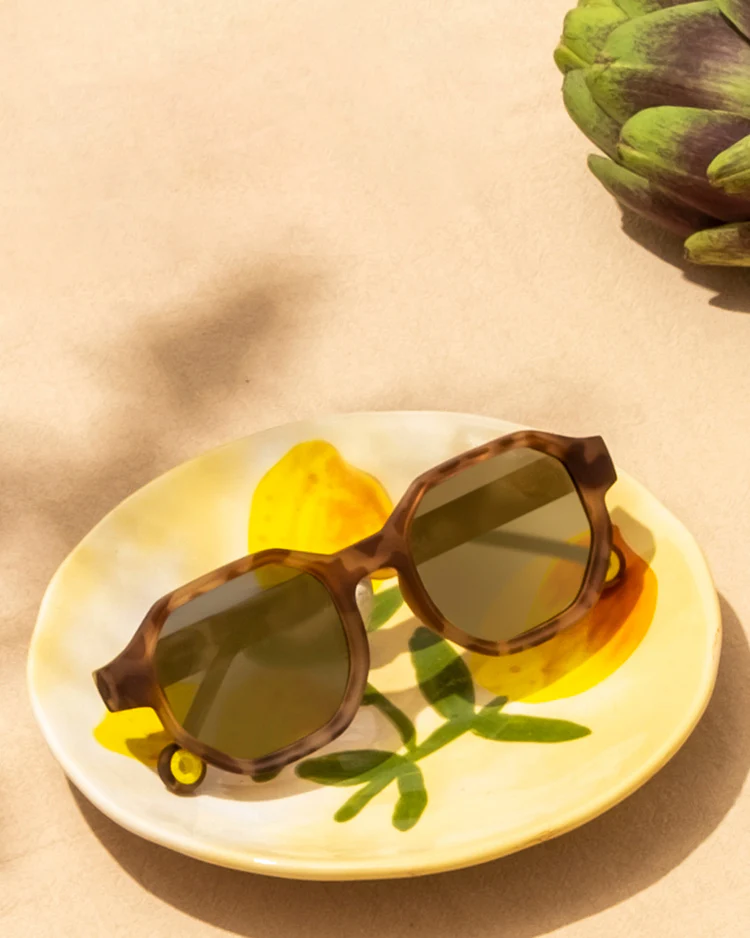 JUNIOR+Creative Edition D Sunglasses-Tortoiseshell