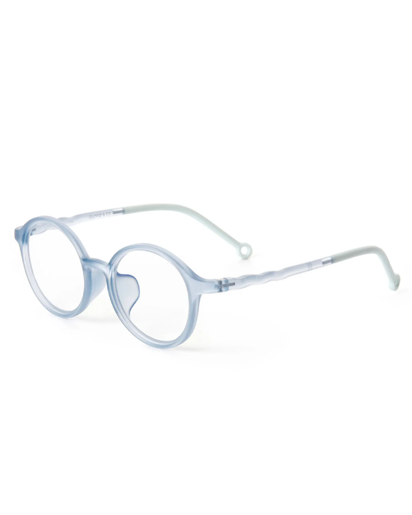 JUNIOR Oval Screen Glasses-Sky Blue