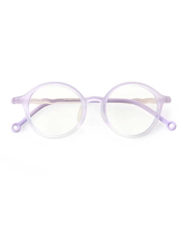 JUNIOR Oval Screen Glasses-Tranquil Lavender