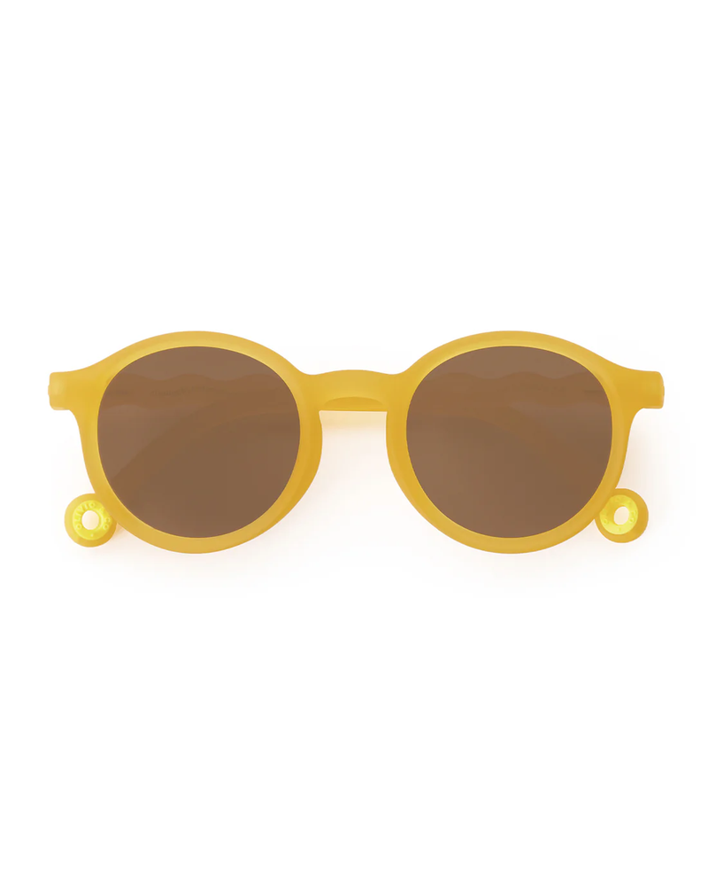 JUNIOR Oval Sunglasses-Citrus Yellow