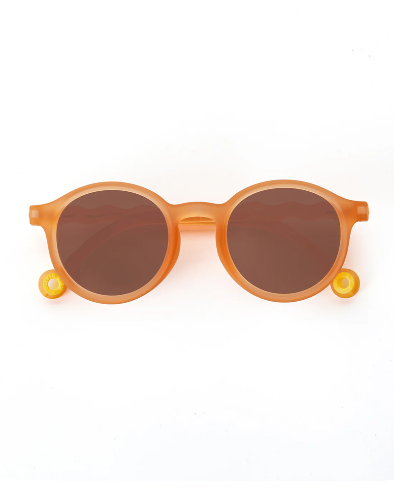 JUNIOR Oval Sunglasses-Grapefruit Pink