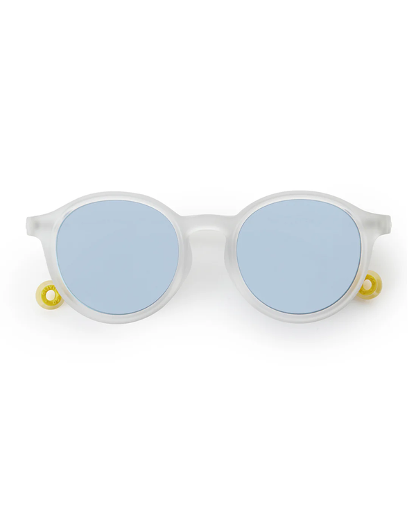 JUNIOR Oval Sunglasses-Jellyfish White