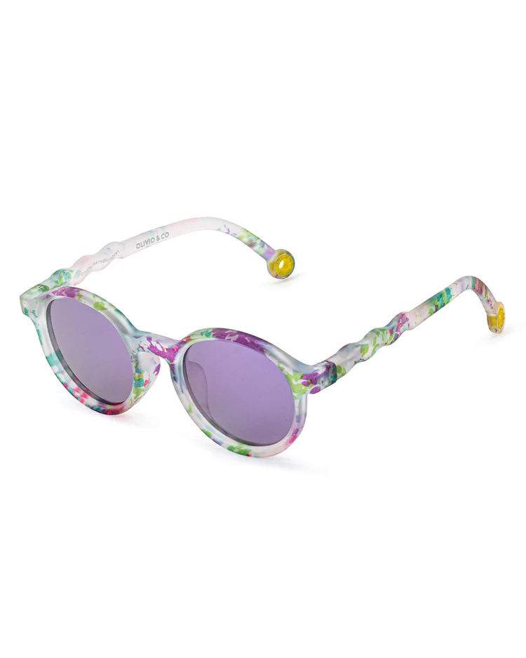 JUNIOR Oval Sunglasses-Wild Flower