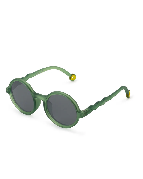 JUNIOR Round Sunglasses-Olive Green