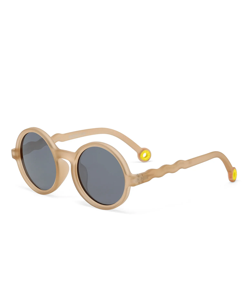 JUNIOR Round Sunglasses-Sand beige