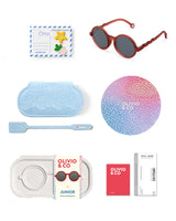 JUNIOR Round Sunglasses - Sardine Coral