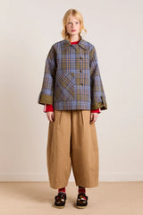 Jerry Crop Trench Coat - Olive