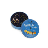 Jewellery Box Danish Cookies Blue