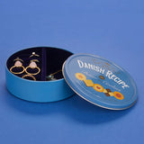 Jewellery Box Danish Cookies Blue