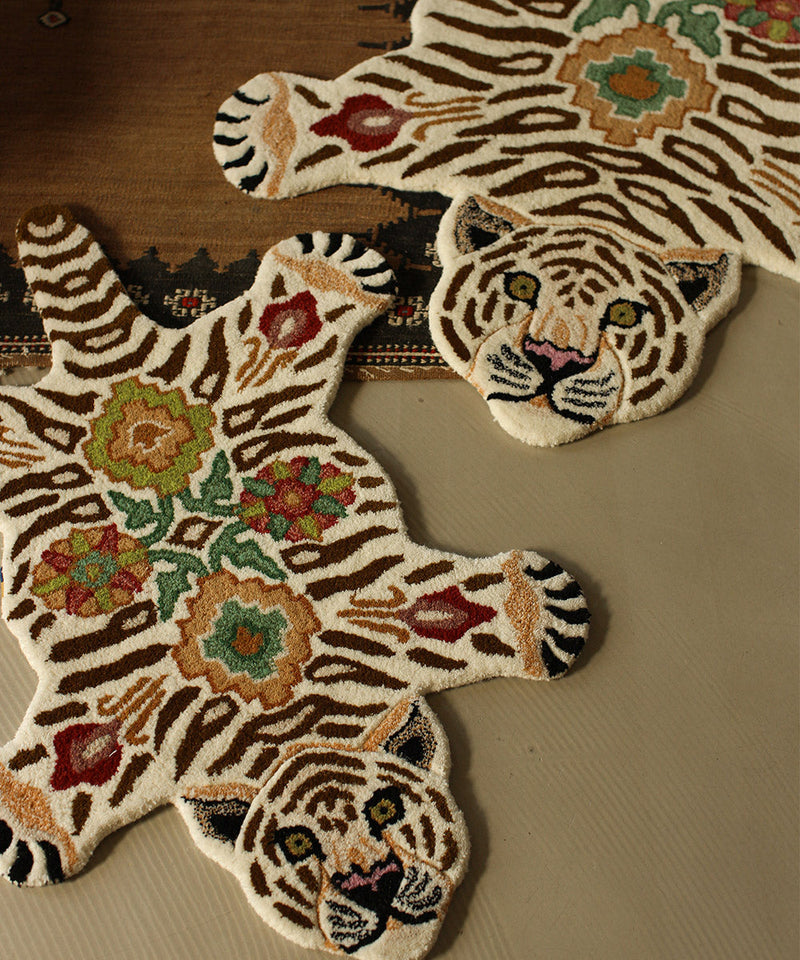 Jill Tiger Rug Small