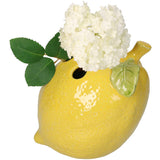KERSTEN Vase Lemon Yellow 15cm