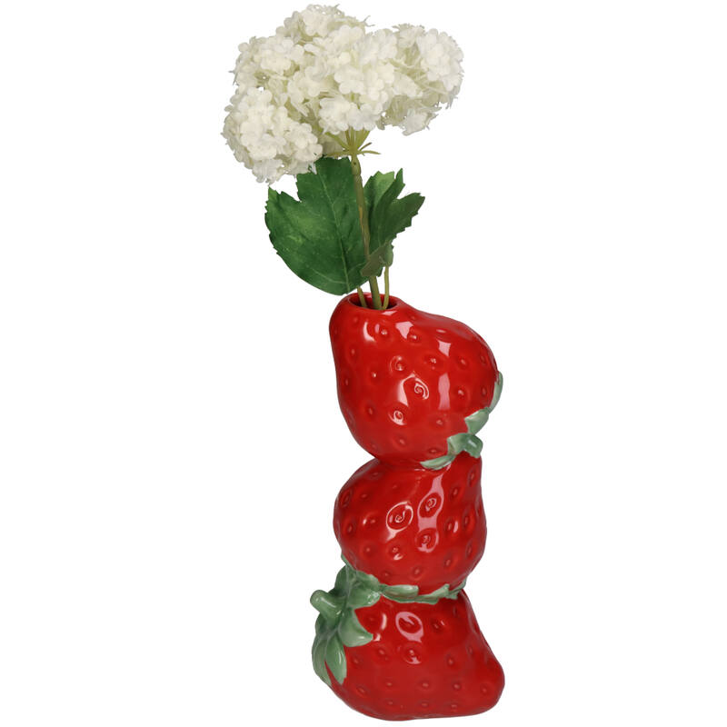KERSTEN Vase Strawberry Red 18cm