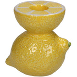KERSTEN Candle Stick Lemon Yellow 10cm