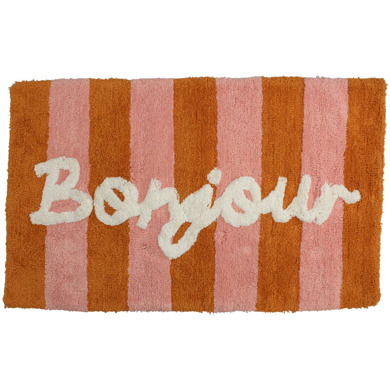 KERSTEN Bath Mat Bonjour Cotton Multi