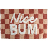 KERSTEN Bath Mat Nice Bum Cotton Multi