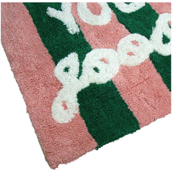 KERSTEN Bath Mat You Look Good Cotton Multi