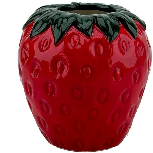 KERSTEN Vase Strawberry Dolomite Red 9cm