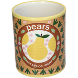 KERSTEN Planter Pear Dolomite Multi