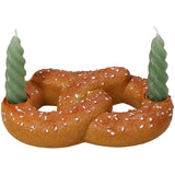 KERSTEN Candle Stick Pretzel Brown