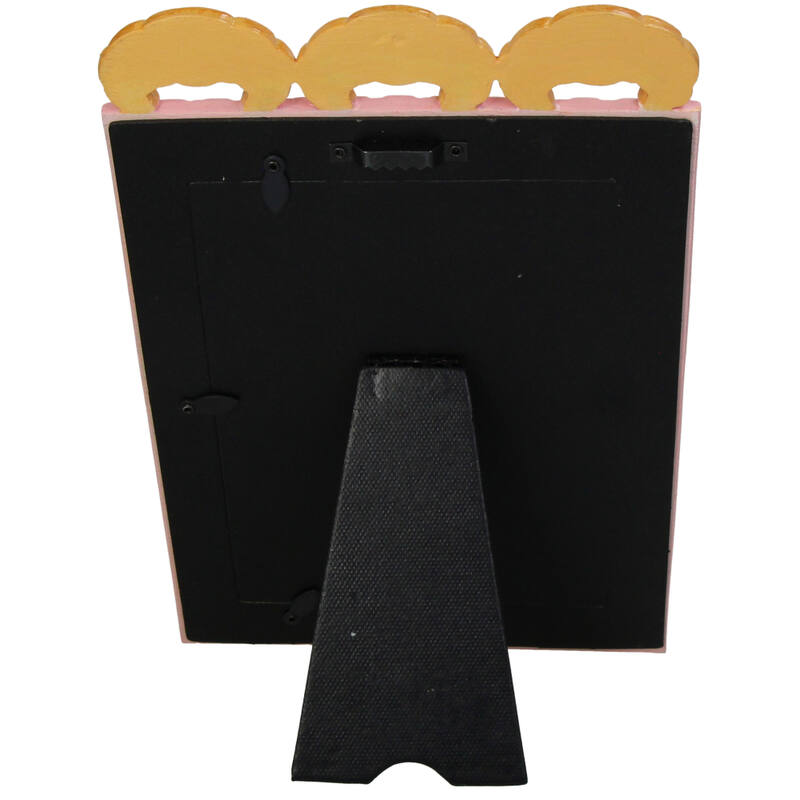 KERSTEN Photo Frame Croissant Polyresin Pink