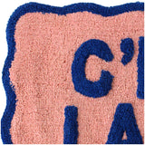 KERSTEN Bath Mat C'est La Vie Cotton Multi
