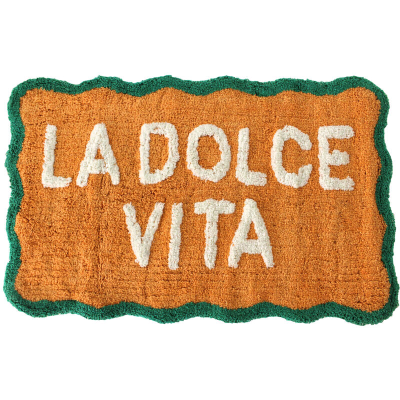 KERSTEN Bath Mat La Dolce Vita Cotton Multi