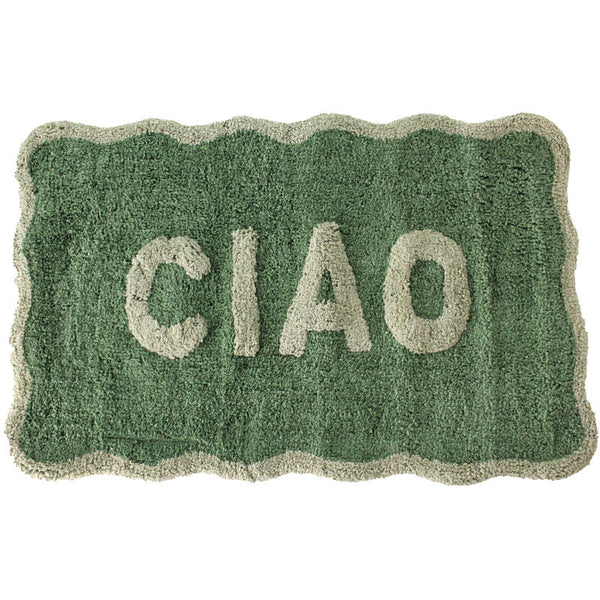 KERSTEN Bath Mat Ciao Cotton Green