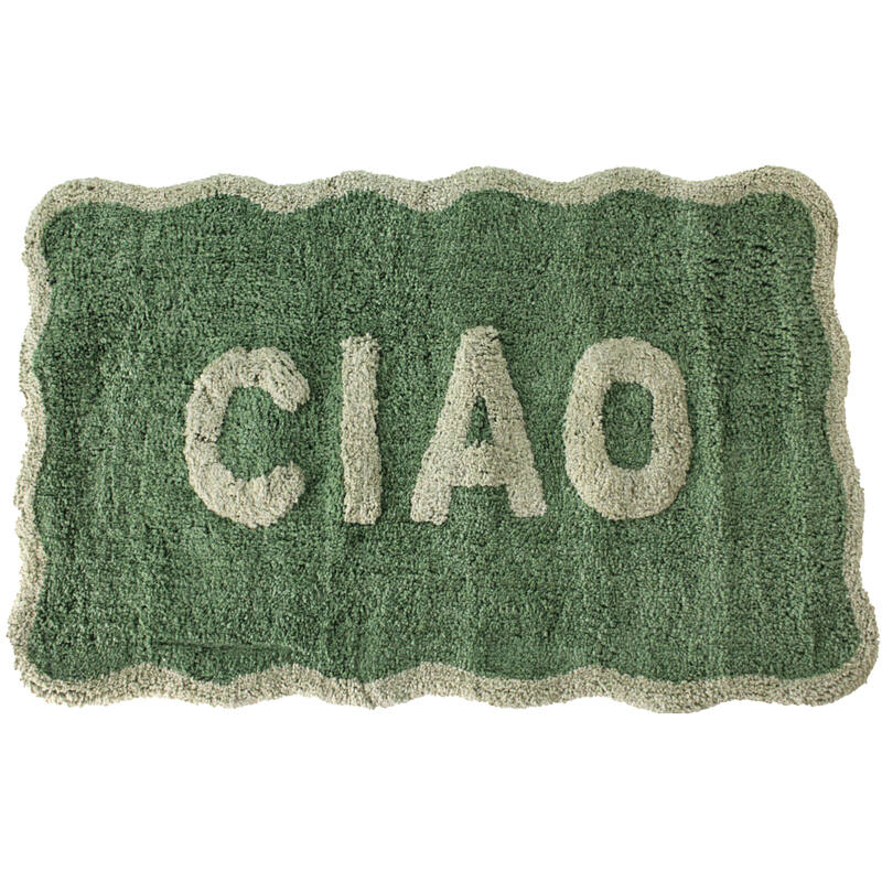 KERSTEN Bath Mat Ciao Cotton Green