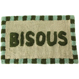 KERSTEN Bath Mat Bisous Cotton Multi Green
