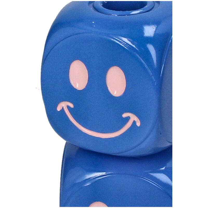 KERSTEN Candle Stick Die Polyresin Blue