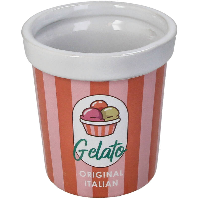 KERSTEN Planter Icecream Bucket Fine Earthenware