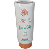 KERSTEN Vase Sunscreen Fine Earthenware White Tube