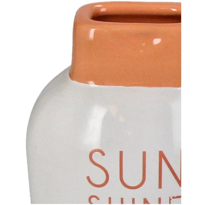 KERSTEN Vase Sunscreen Fine Earthenware White
