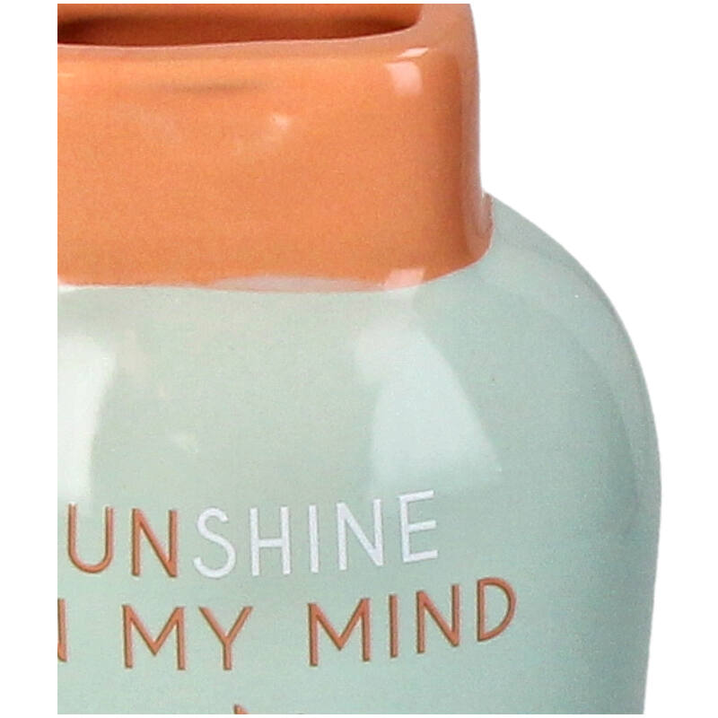 KERSTEN Vase Sunscreen Fine Earthenware Blue