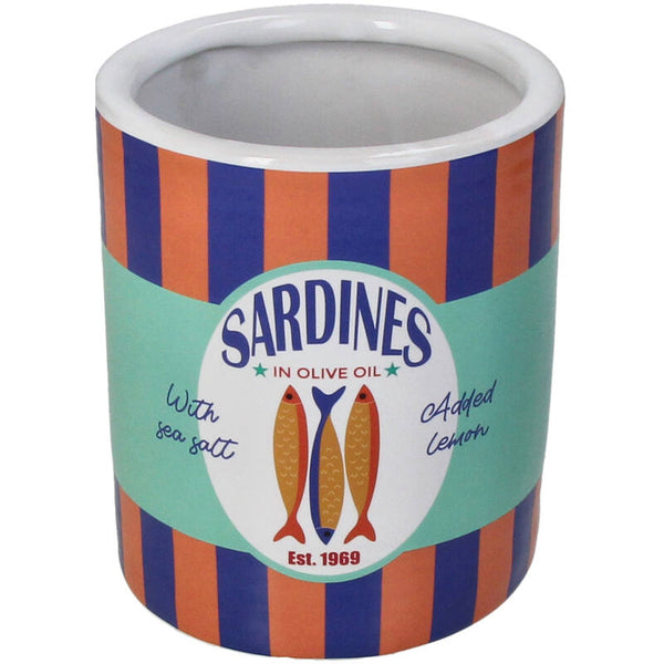 KERSTEN Planter Sardines Fine Earthenware Multi