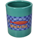 KERSTEN Planter Mackerel Fine Earthenware Green
