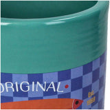 KERSTEN Planter Mackerel Fine Earthenware Green