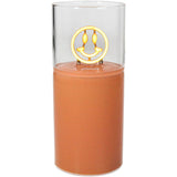 KERSTEN Decoration Light Smiley LED Glass Orange