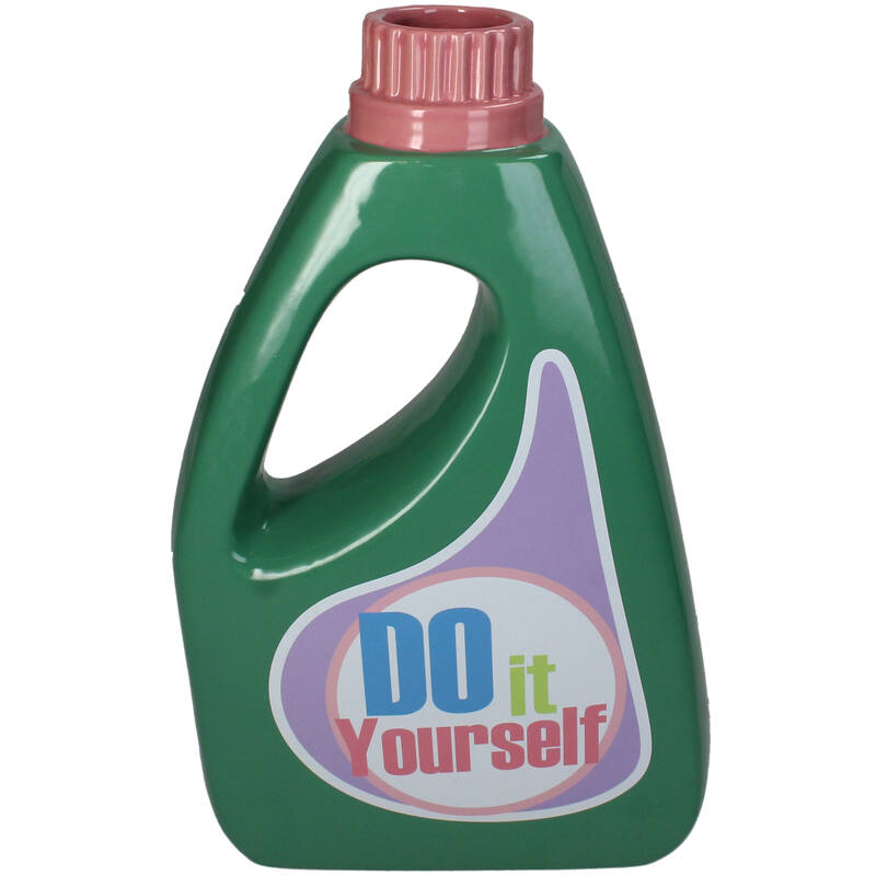 KERSTEN Vase Bottle Do It Yourself Dolomite Green