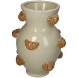 KERSTEN Vase Croissant Dolomite Beige 21cm