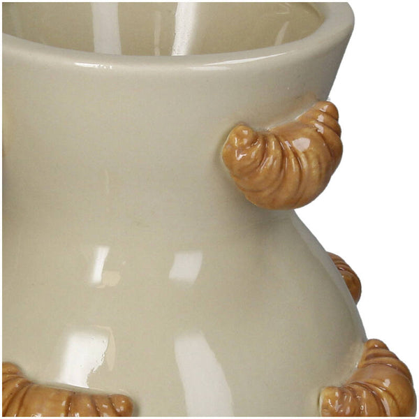 KERSTEN Vase Croissant Dolomite Beige 21cm