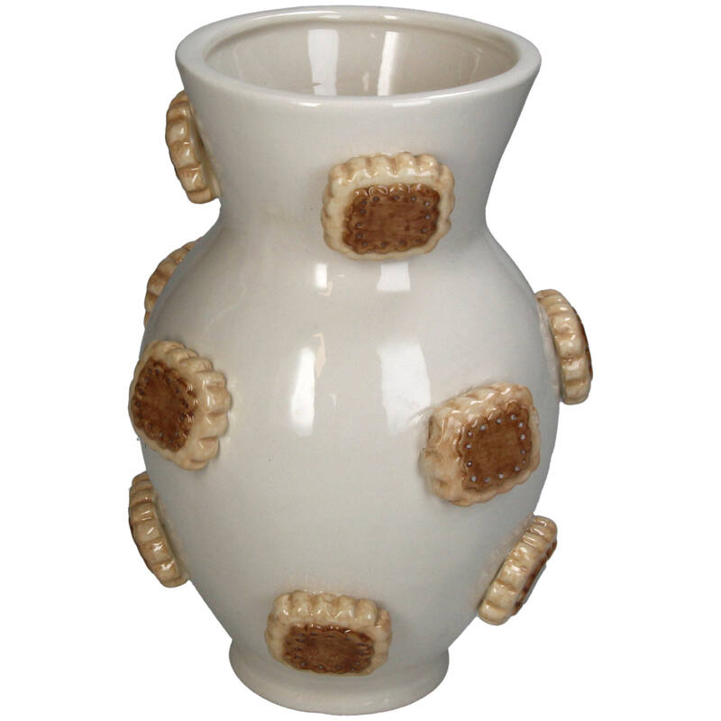 KERSTEN Vase Cookies Dolomite Beige 21cm