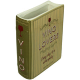 KERSTEN Vase Book Vino Lovers Dolomite Green