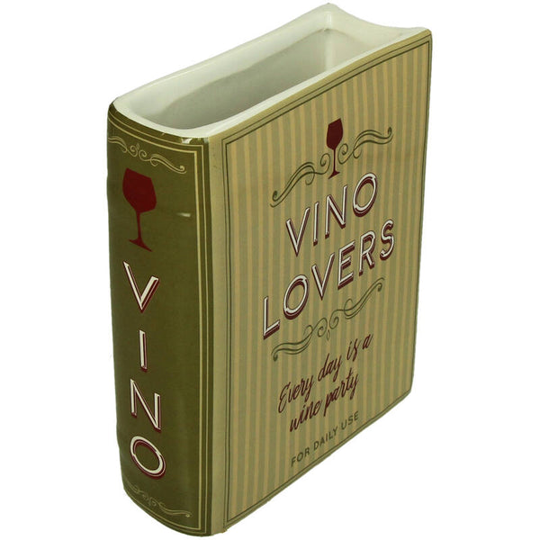 KERSTEN Vase Book Vino Lovers Dolomite Green