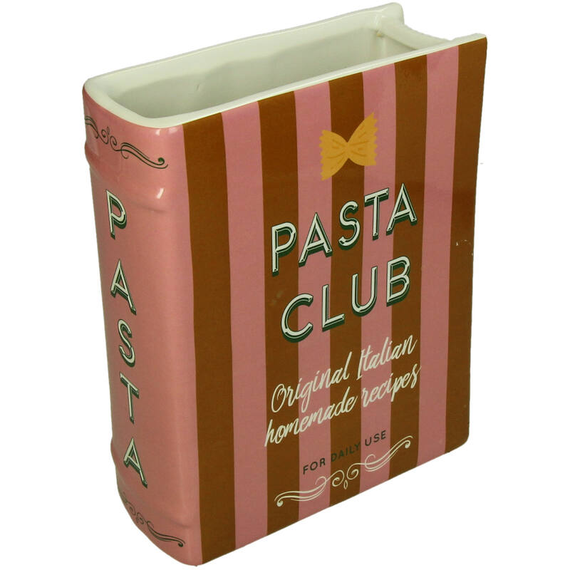 KERSTEN Vase Book Pasta Club Dolomite Pink