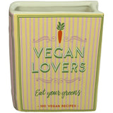 KERSTEN Vase Book Vegan Lovers Dolomite Multi