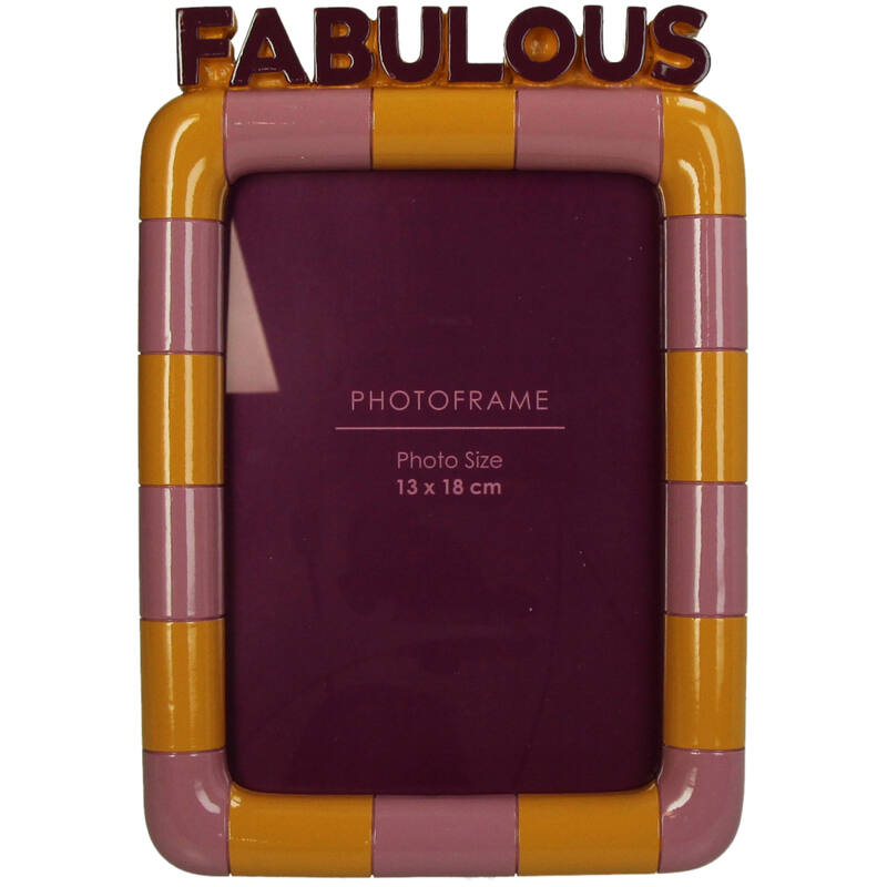 KERSTEN Photo Frame Fabulous Polyresin Multi