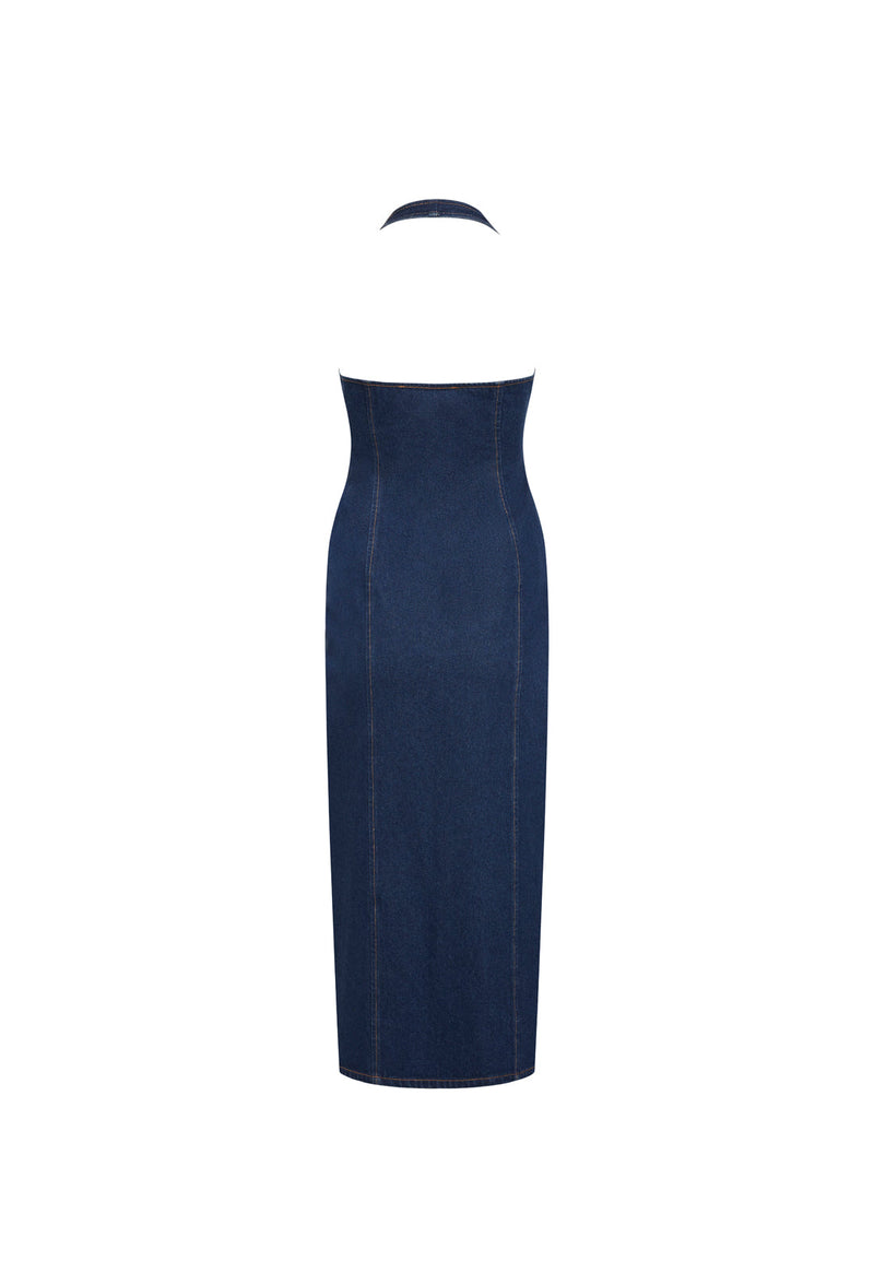 KENNY MAXI DRESS - INDIGO