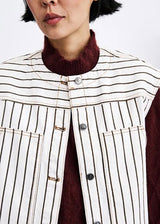 KENWOOD VEST - CREAM
