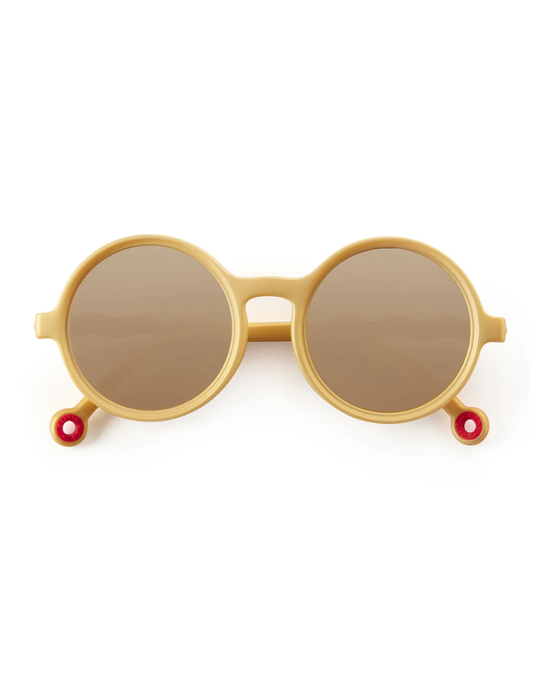 KIDS Round Sunglasses-Medallion Gold